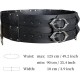 HiiFeuer Viking Wide Belt, Medieval Faux Leather Armor Belt, Knight Corset Belt, LARP Halloween Costume