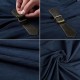 HiiFeuer Medieval Corduroy Hooded Cloak with Adjustable Brooch, Fantasy Poncho Renaissance Costume Cape Ren Faire Cosplay