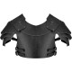 HiiFeuer Medieval Faux Leather Chest Armor, Vintage Pauldron Shoulder Armor Adjustable Mercenary Knight Archer Vest Armour HiiFeuer Medieval Faux Leather Chest Armor, Vintage Pauldron Shoulder Armor Adjustable Mercenary Knight Archer Vest Armour