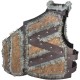 HiiFeuer Viking Artificial Fur Faux Leather Chest Armor, Medieval Vintage Barbarian Body Armor Knight Adjustable Vest Armour HiiFeuer Viking Artificial Fur Faux Leather Chest Armor, Medieval Vintage Barbarian Body Armor Knight Adjustable Vest Armour