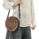 HiiFeuer Viking Embossed Crossbody Bag, Nordic Faux Leather Belt Bag Satchel Bag, Medieval Portable Cosplay Shoulder Bag (Brown B) HiiFeuer Viking Embossed Crossbody Bag, Nordic Faux Leather Belt Bag Satchel Bag, Medieval Portable Cosplay Shoulder Bag (Brown B)