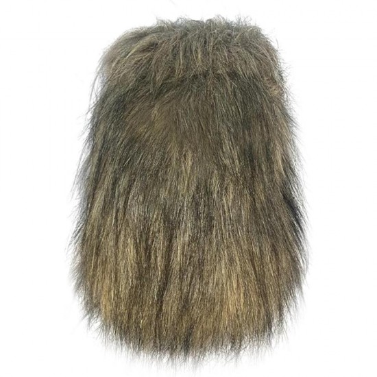 HiiFeuer Viking Faux Fur Belt Bag Nordic Badge Belt Pouch Fuzzy Portable Drawstring Purse Medieval Cosplay Side Pack Dice Bag (Brown A) HiiFeuer Viking Faux Fur Belt Bag Nordic Badge Belt Pouch Fuzzy Portable Drawstring Purse Medieval Cosplay Side Pack Dice Bag (Brown A)
