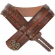 HiiFeuer Viking Wide Belt, Medieval Faux Leather Armor Belt, Knight Corset Belt, LARP Halloween Costume HiiFeuer Viking Wide Belt, Medieval Faux Leather Armor Belt, Knight Corset Belt, LARP Halloween Costume