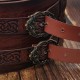 HiiFeuer Viking Wide Belt, Medieval Faux Leather Armor Belt, Knight Corset Belt, LARP Halloween Costume HiiFeuer Viking Wide Belt, Medieval Faux Leather Armor Belt, Knight Corset Belt, LARP Halloween Costume