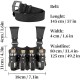HiiFeuer Medieval Embossed Alchemy Faux Leather Buckle Belt with 4 Cork Vials, Fantasy Wizard Potion Bottles Belt (Black B) HiiFeuer Medieval Embossed Alchemy Faux Leather Buckle Belt with 4 Cork Vials, Fantasy Wizard Potion Bottles Belt (Black B)