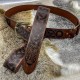HiiFeuer Nordic Embossed Buckle Belt, Retro Medieval Faux Leather Knight Belt, LARP Cosplay HiiFeuer Nordic Embossed Buckle Belt, Retro Medieval Faux Leather Knight Belt, LARP Cosplay