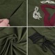 HiiFeuer 4 Pcs Renaissance Costume Women Embroidery Dress, Medieval Belt Skirt Hike Witch Dress Cosplay for Ren Faire