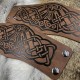 HiiFeuer 2 PCS Viking Embossed Faux Leather Cuff Bracelet, Norse Retro Wristband, Nordic Mjolnir Vegvisir Pattern Cuff Bangle Bracelet HiiFeuer 2 PCS Viking Embossed Faux Leather Cuff Bracelet, Norse Retro Wristband, Nordic Mjolnir Vegvisir Pattern Cuff Bangle Bracelet