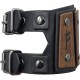 HiiFeuer Viking Runes Faux Leather Cuff Bracelet, Norse Retro Wristband, Nordic Buckle Fastening Cuff Bangle Bracelet