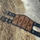 HiiFeuer Viking Runes Faux Leather Cuff Bracelet, Norse Retro Wristband, Nordic Buckle Fastening Cuff Bangle Bracelet
