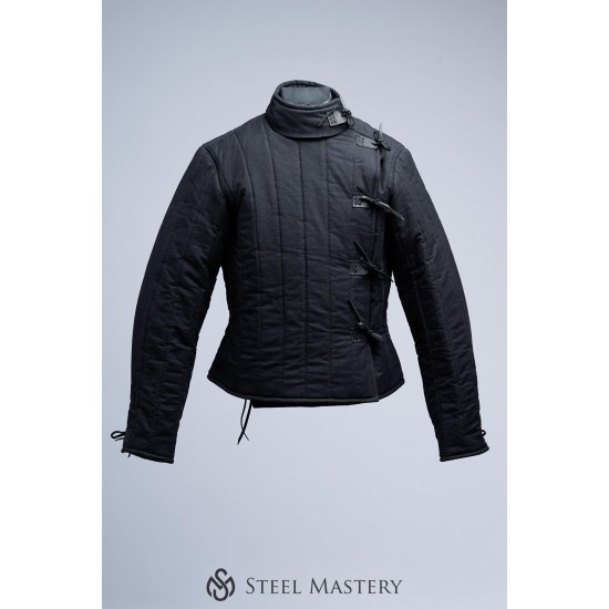 Gambeson Quilted & Padded Armor Medieval Costumes Renaissance Knight LARP Dress Historical Clothing