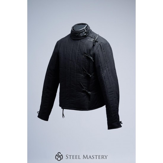 Gambeson Quilted & Padded Armor Medieval Costumes Renaissance Knight LARP Dress Historical Clothing