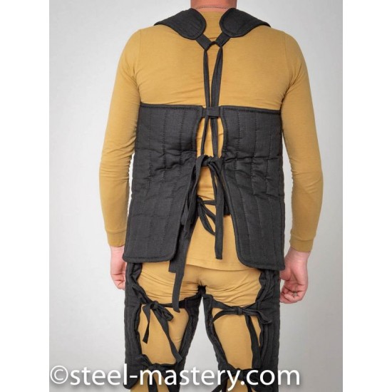 Gambeson Quilted & Padded Armor Medieval Costumes Renaissance Knight LARP Dress Historical Clothing
