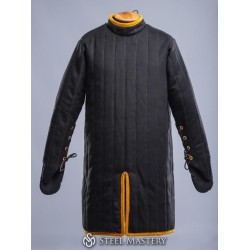 Gambeson Quilted & Padded Armor Medieval Costumes Renaissance Knight LARP Dress Historical Clothing