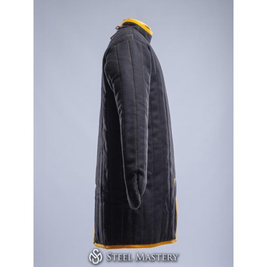 Gambeson Quilted & Padded Armor Medieval Costumes Renaissance Knight LARP Dress Historical Clothing