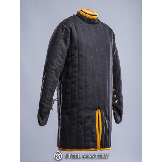 Gambeson Quilted & Padded Armor Medieval Costumes Renaissance Knight LARP Dress Historical Clothing