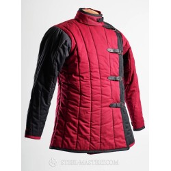 Gambeson Quilted & Padded Armor Medieval Costumes Renaissance Knight LARP Dress Historical Clothing