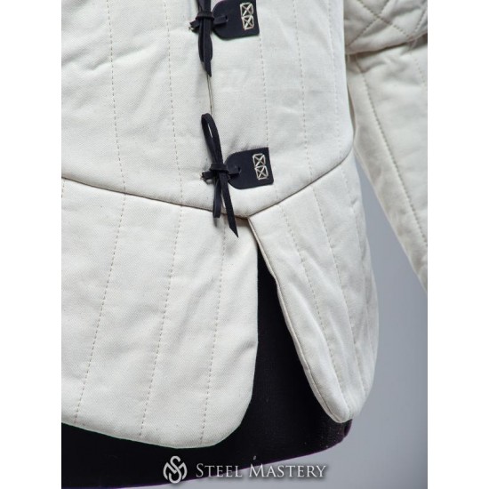 Gambeson Quilted & Padded Armor Medieval Costumes Renaissance Knight LARP Dress Historical Clothing