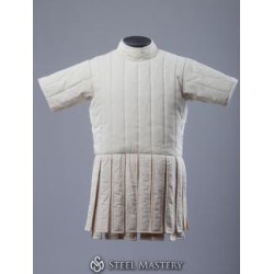 Gambeson Quilted & Padded Armor Medieval Costumes Renaissance Knight LARP Dress Historical Clothing