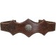 HiiFeuer Medieval Embossed Faux Leather Headpiece, Retro Renaissance Adjustable Headband, Cosplay Costume Accessories HiiFeuer Medieval Embossed Faux Leather Headpiece, Retro Renaissance Adjustable Headband, Cosplay Costume Accessories