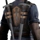 HiiFeuer Medieval Faux Leather Embossed Double Back Sword Frog, Adjustable Renaissance Knight Mercenary Sword Holster HiiFeuer Medieval Faux Leather Embossed Double Back Sword Frog, Adjustable Renaissance Knight Mercenary Sword Holster