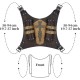 HiiFeuer Medieval Faux Leather Embossed Double Back Sword Frog, Adjustable Renaissance Knight Mercenary Sword Holster HiiFeuer Medieval Faux Leather Embossed Double Back Sword Frog, Adjustable Renaissance Knight Mercenary Sword Holster