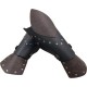 HiiFeuer Medieval Embossed Faux Leather Elf Arm Guards, Fantasy Cosplay Buckle Bracers, Knight Archer Gauntlets for LARP HiiFeuer Medieval Embossed Faux Leather Elf Arm Guards, Fantasy Cosplay Buckle Bracers, Knight Archer Gauntlets for LARP